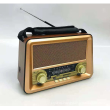 GOLON RX-BT1006 New Arrival Portable Blue Tooth Radio Vintage Trend Receiver Am Fm Short Wave Radio